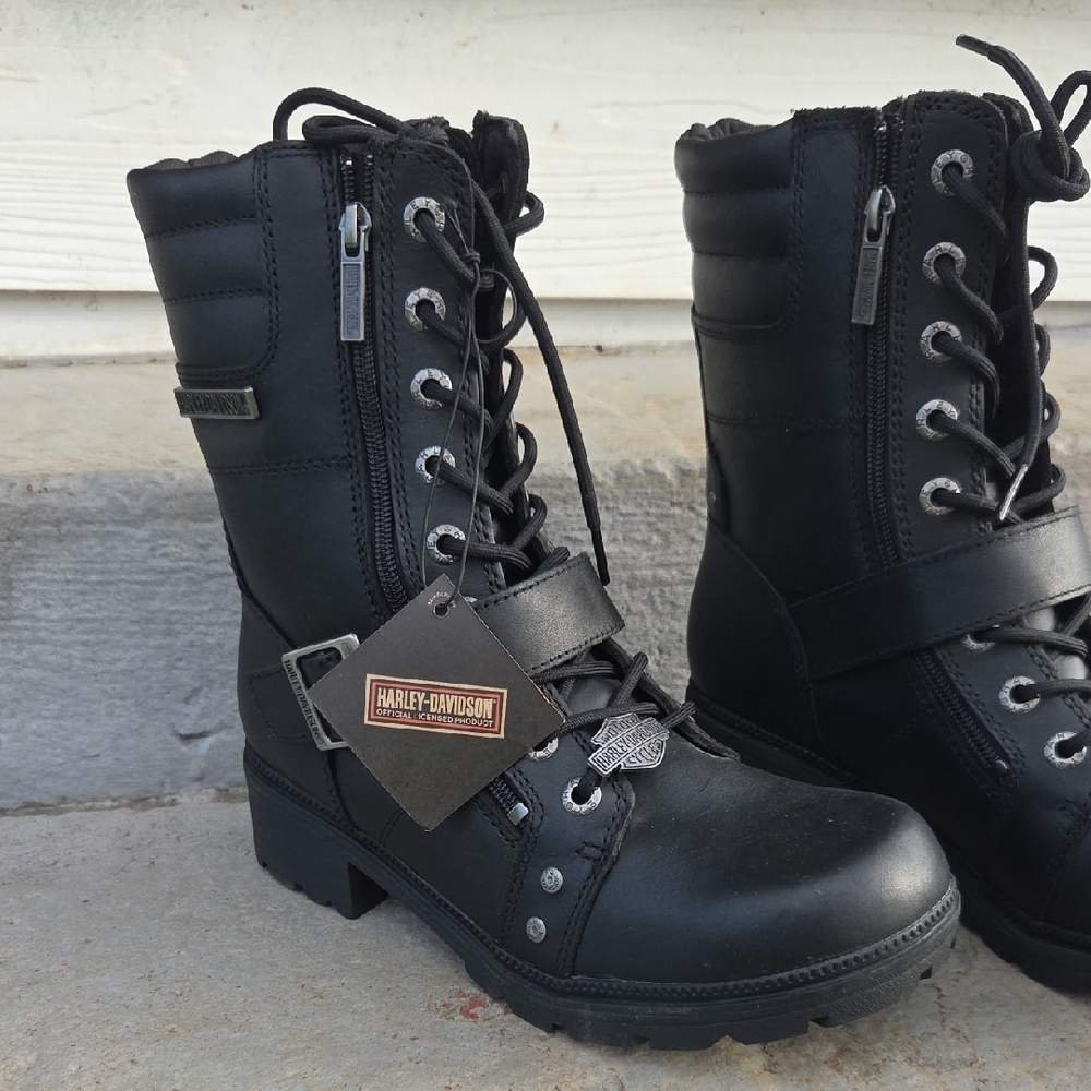 Harley-Davidson HARLEY-DAVIDSON FOOTWEAR Women’s Talley Ridge Boot NWT - Picture 4 of 11